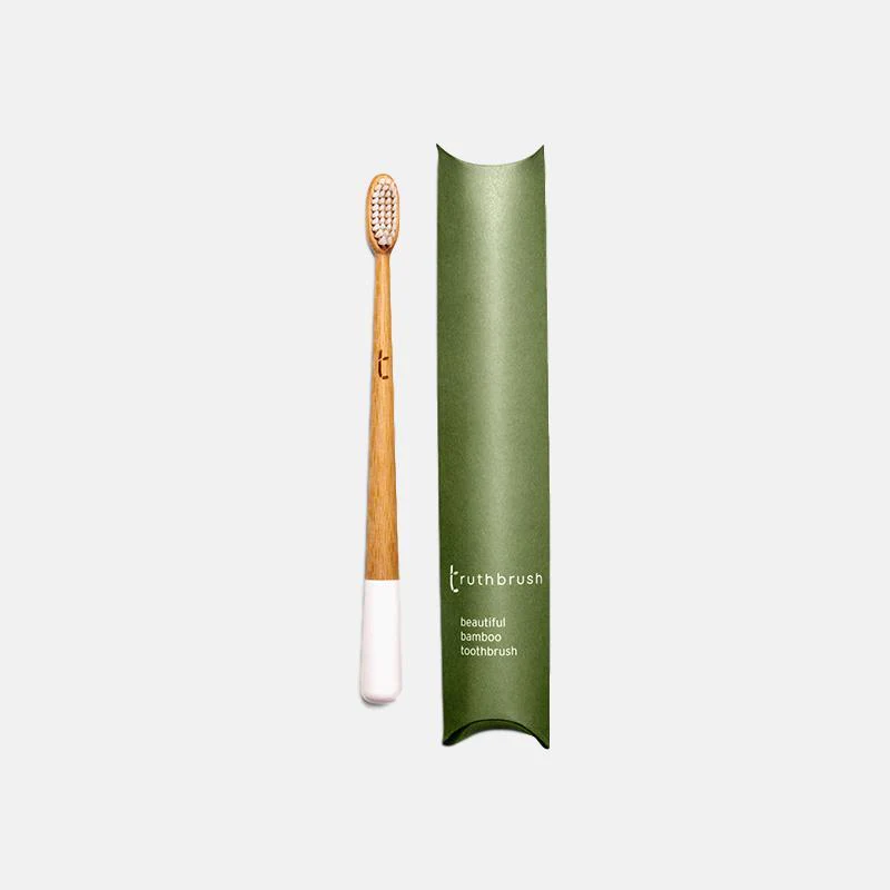 Painted Bamboo Toothbrush with Medium Bristles - Image 3